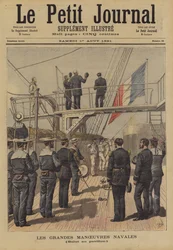 Französische Marine-Manöver